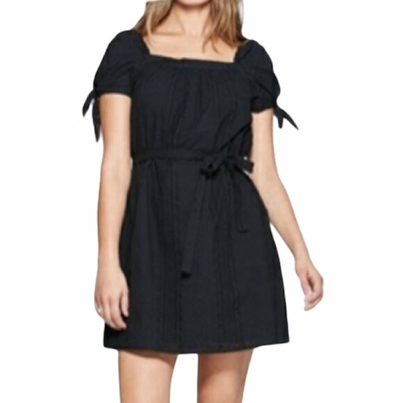 Universal Threads tie sleeves shift dress tie belt - Picture 1 of 10